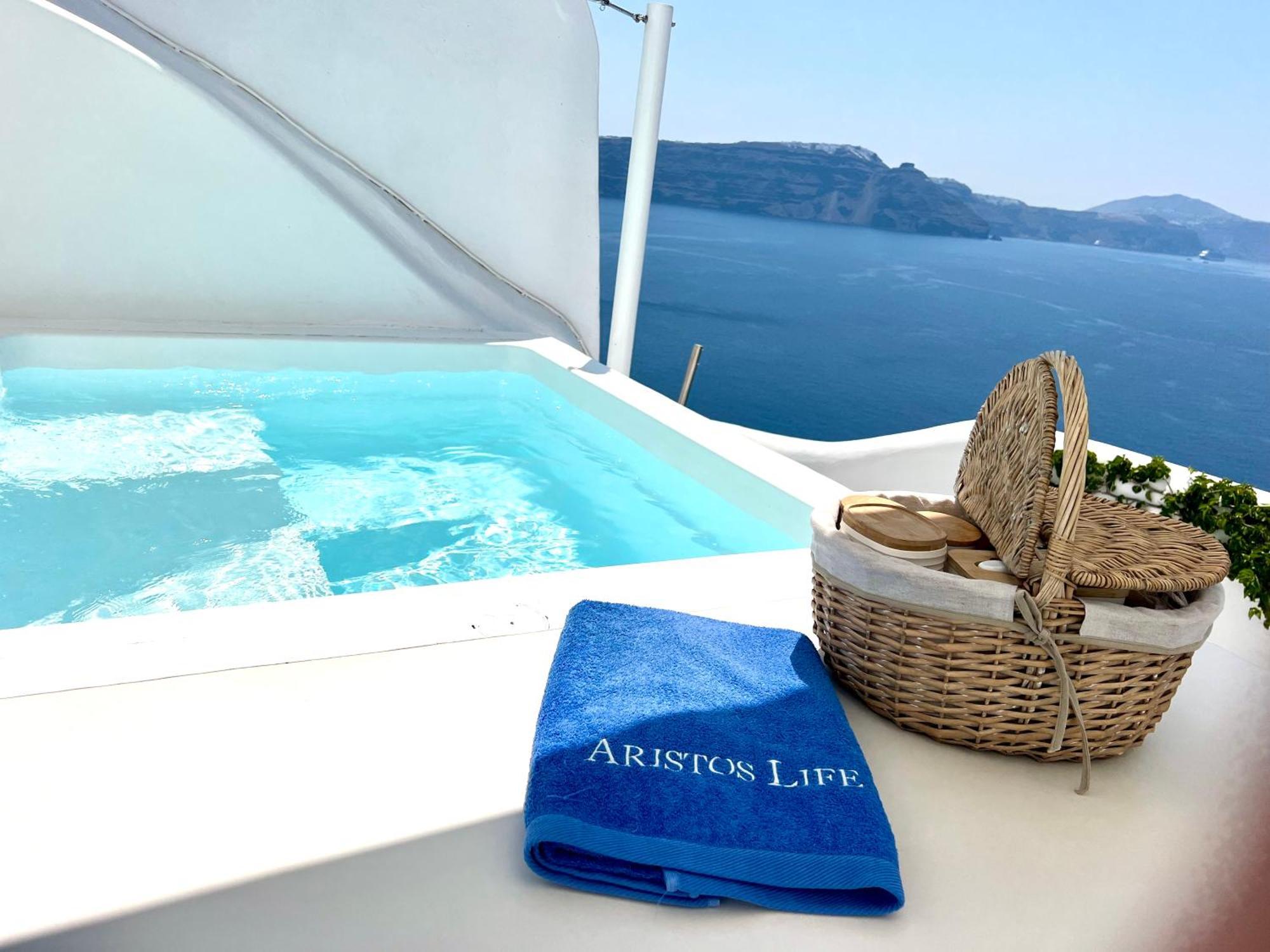 Aristos Life Luxury Cave Villas Oía Buitenkant foto